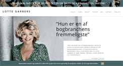 Desktop Screenshot of lottegarbers.dk